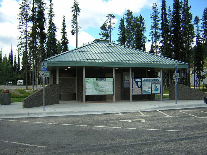 US 93: Lost Trail Rest Area