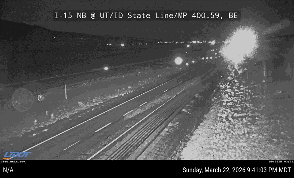 I-15 UT/ID State Line UT live webcam