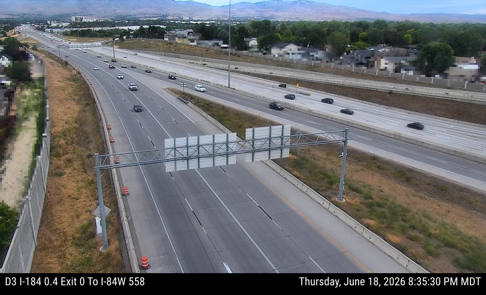 D3 I-184 0.4 Exit 0 To I-84W 558