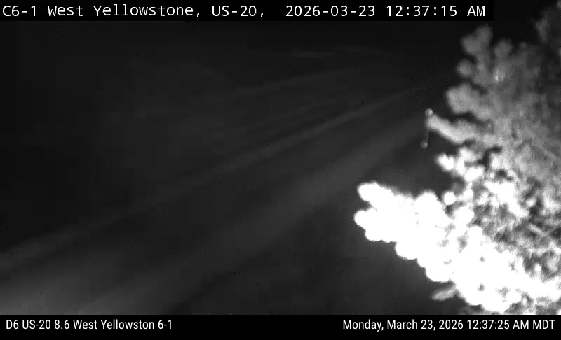 D6 US-20 8.6 West Yellowstone 6-1 live webcam