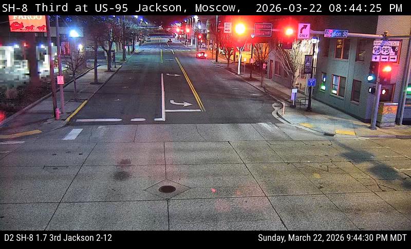 US-95 S SH-8 Jackson 3rd E - W live webcam