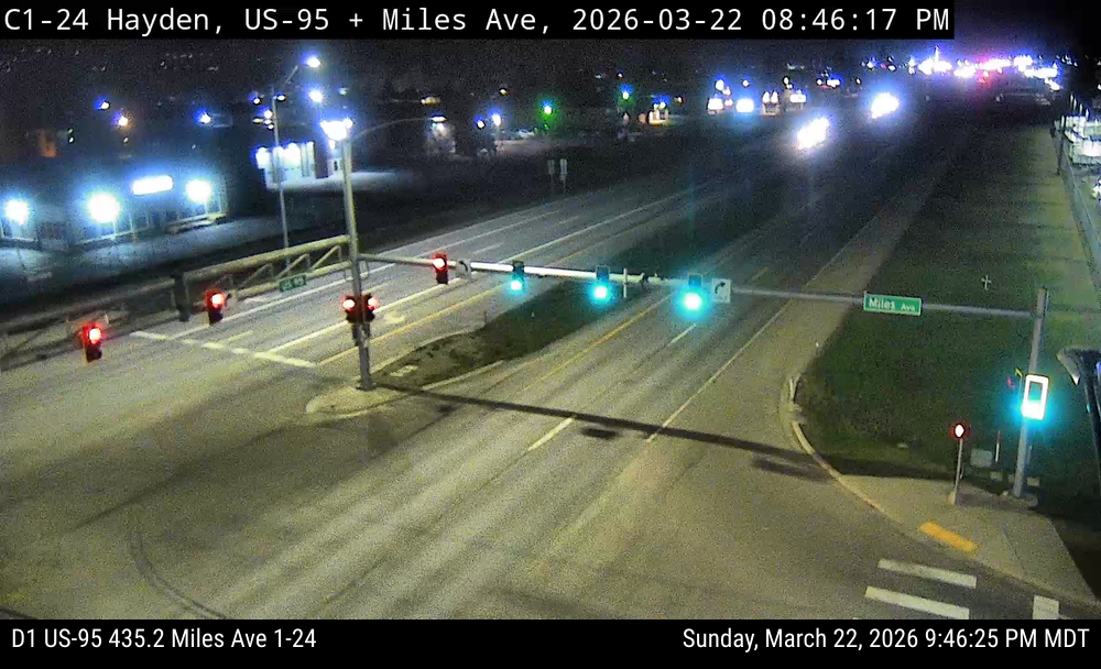 US-95 Miles live webcam