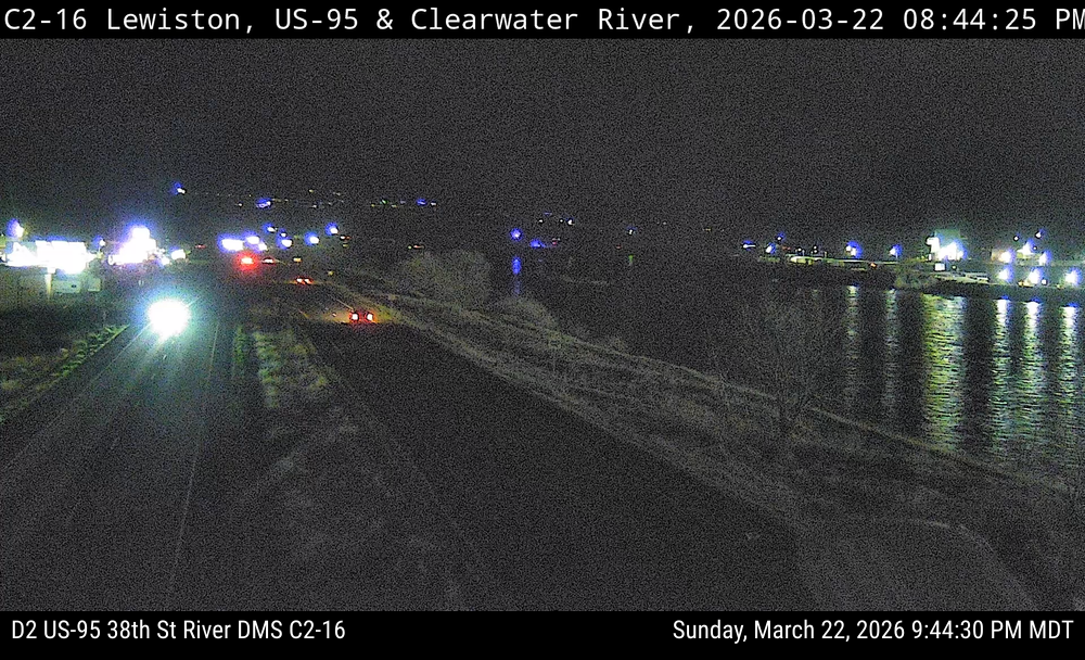 US-95 38th Clearwater River Lewiston live webcam
