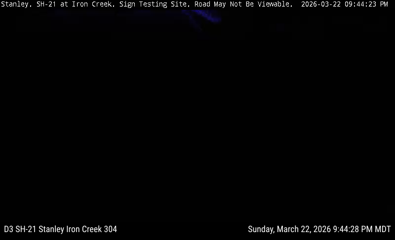 D3 SH-21 Stanley Iron Creek 304 live webcam