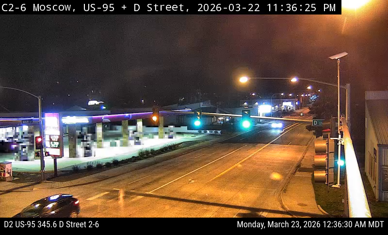 US-95 D Street live webcam