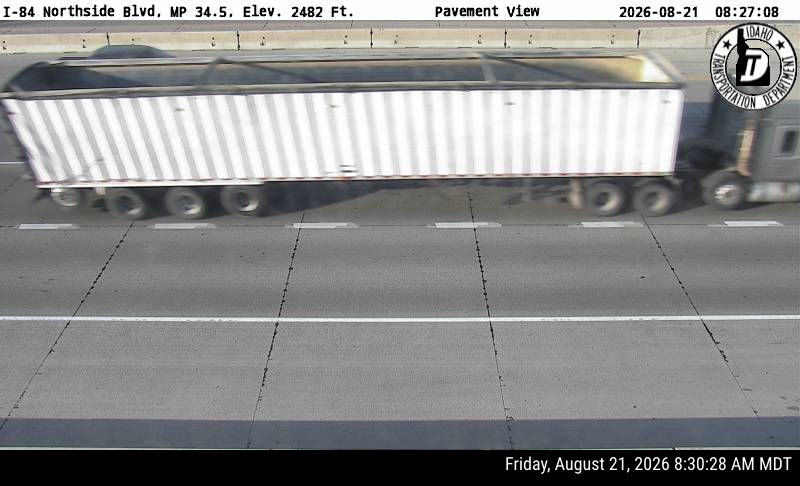 I-84 Webcam at Northside Boulevard (Milepost 34.5) in Nampa, ID