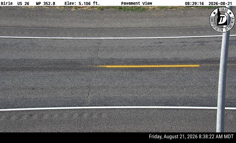 US-26 Ririe Webcam in Idaho – roadway