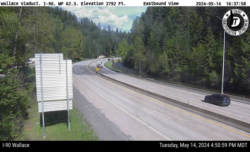 4th of July Pass webcam Eastbound
