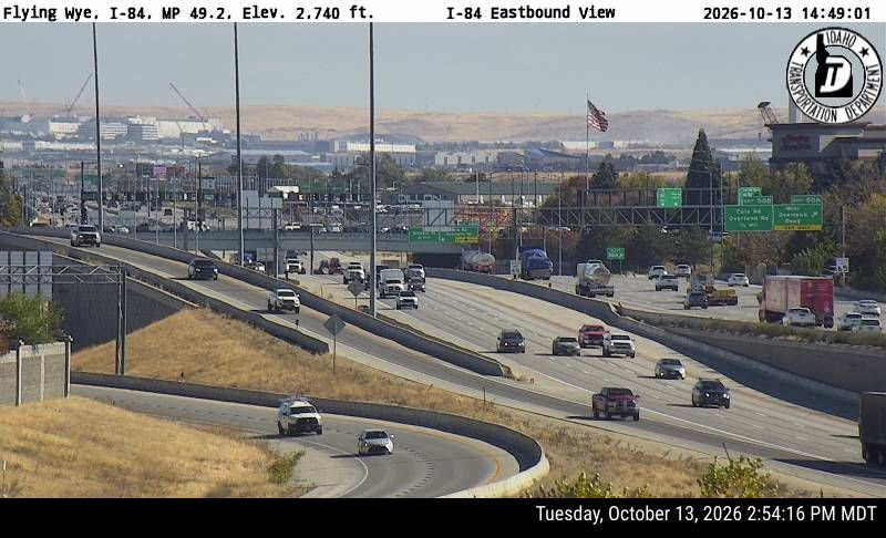 I-84 Wye, view 1