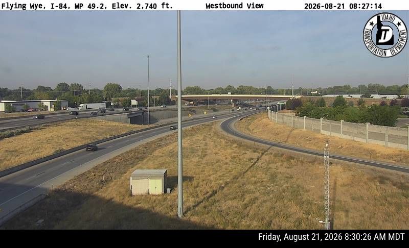 I-84 Flying Wye Webcam (MP 49.2) in Boise, ID – Traffic & Weather