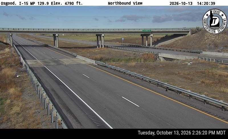 I-15 Osgood, view 1