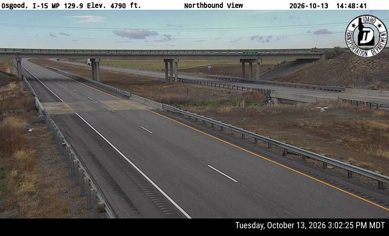 I-15 Osgood, view 1
