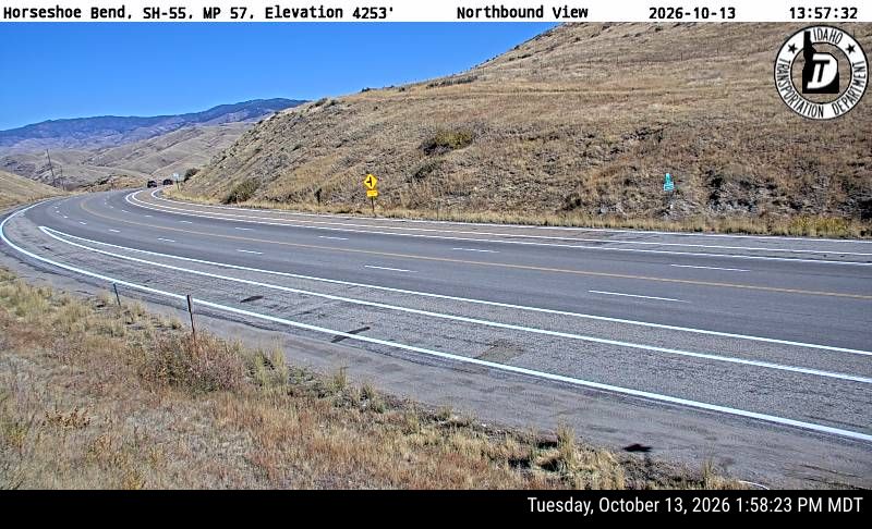SH-55 Horseshoe Bend Hill, view 1