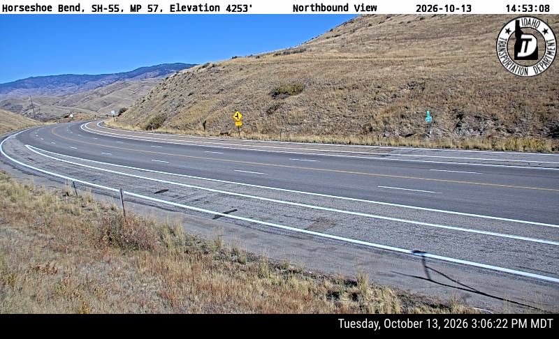 SH-55 Horseshoe Bend Hill, view 1