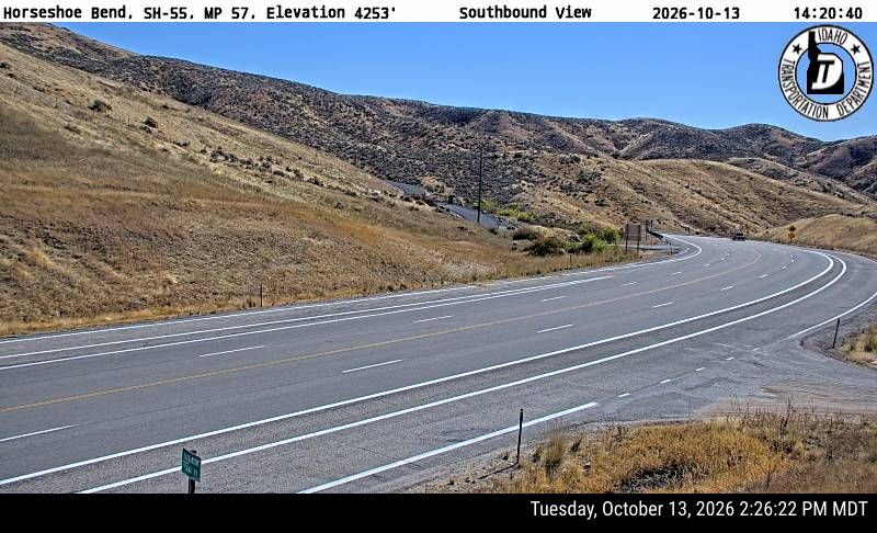 SH-55 Horseshoe Bend Hill, view 2