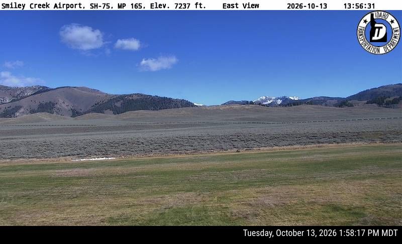 SH-75 Smiley Creek Airport, view 2