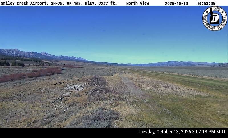 SH-75 Smiley Creek Airport, view 3