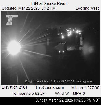 I-84 Snake River OR live webcam