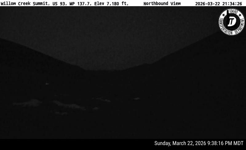 US-93 Willow Creek Summit live webcam