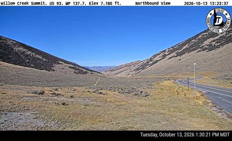 US-93 Willow Creek Summit, view 1