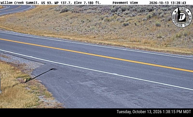 US-93 Willow Creek Summit, view 2