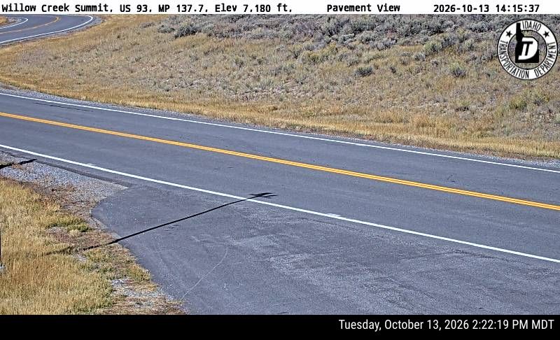 US-93 Willow Creek Summit, view 2