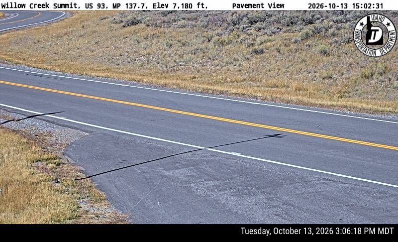 US-93 Willow Creek Summit, view 2
