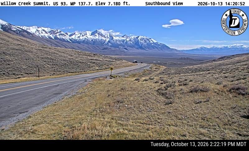 US-93 Willow Creek Summit, view 3