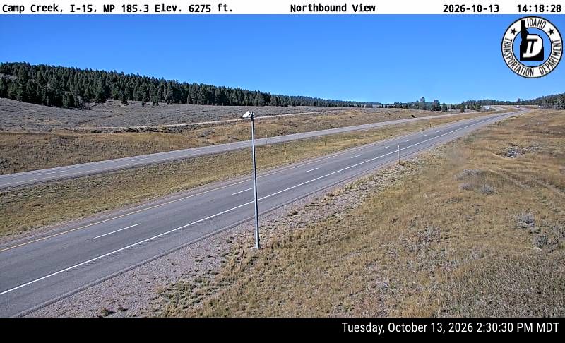 I-15 Camp Creek, view 1