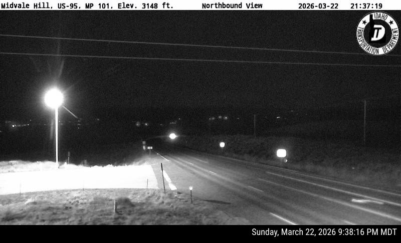 US-95 Midvale Hill live webcam