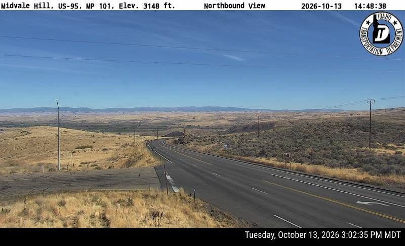 US-95 Midvale Hill, view 1