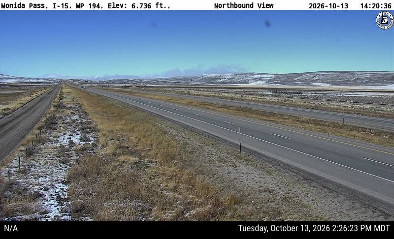I-15 Monida, view 1