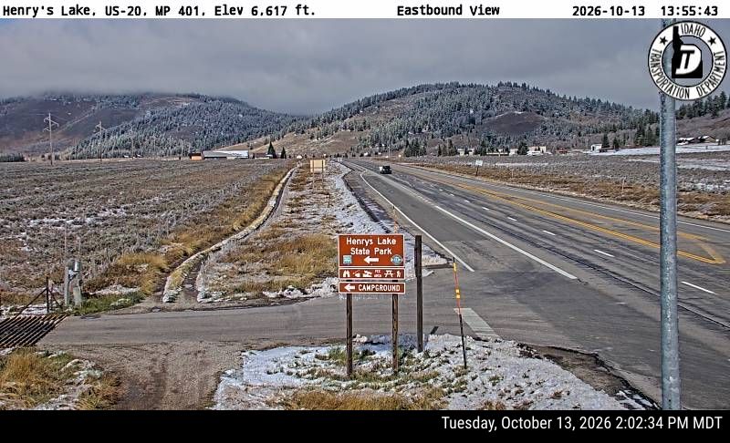 US-20 Henrys Lake, view 1