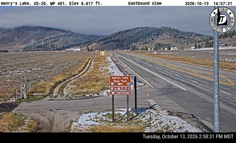 US-20 Henrys Lake, view 1
