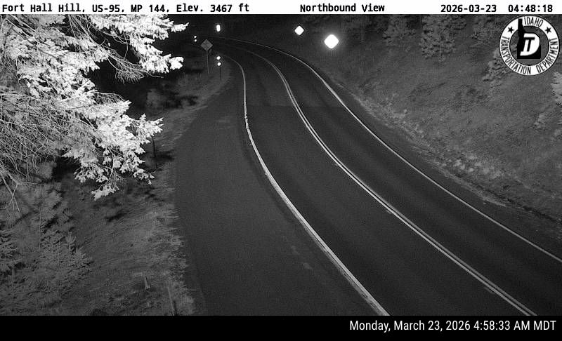 US-95 Fort Hall Hill live webcam