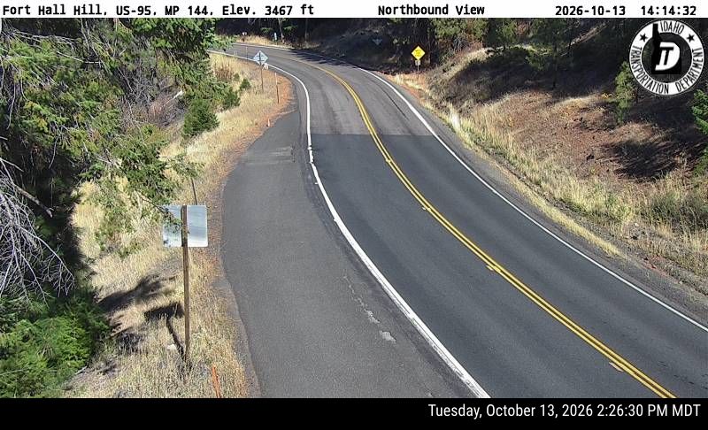 US-95 Fort Hall Hill, view 1