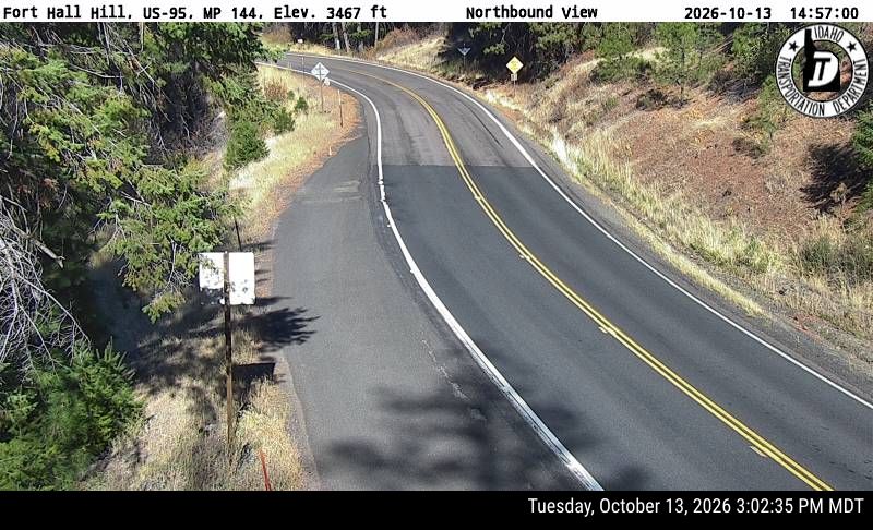 US-95 Fort Hall Hill, view 1