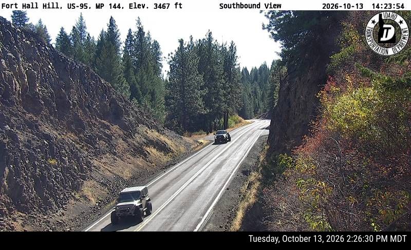 US-95 Fort Hall Hill, view 2