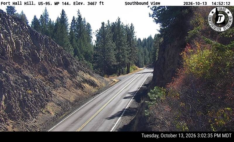 US-95 Fort Hall Hill, view 2