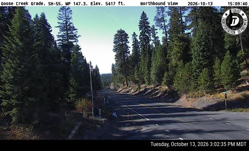 SH-55 Goose Creek Summit, view 1