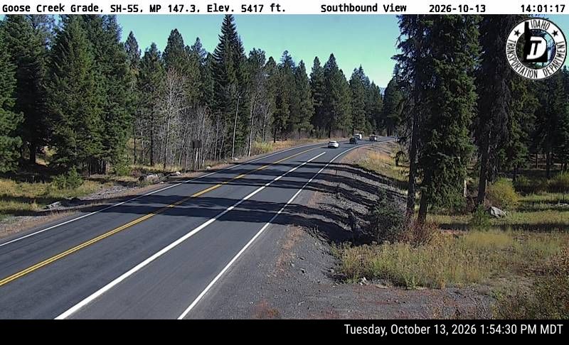 SH-55 Goose Creek Summit, view 2