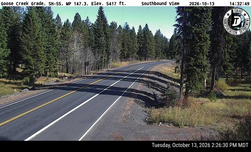 SH-55 Goose Creek Summit, view 2