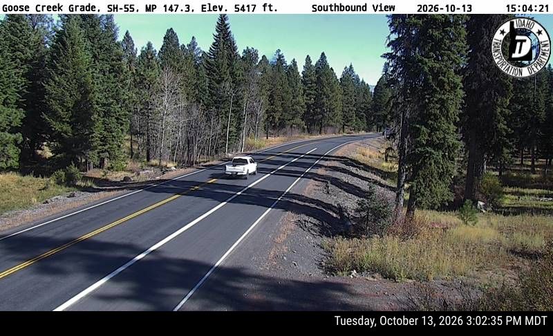 SH-55 Goose Creek Summit, view 2