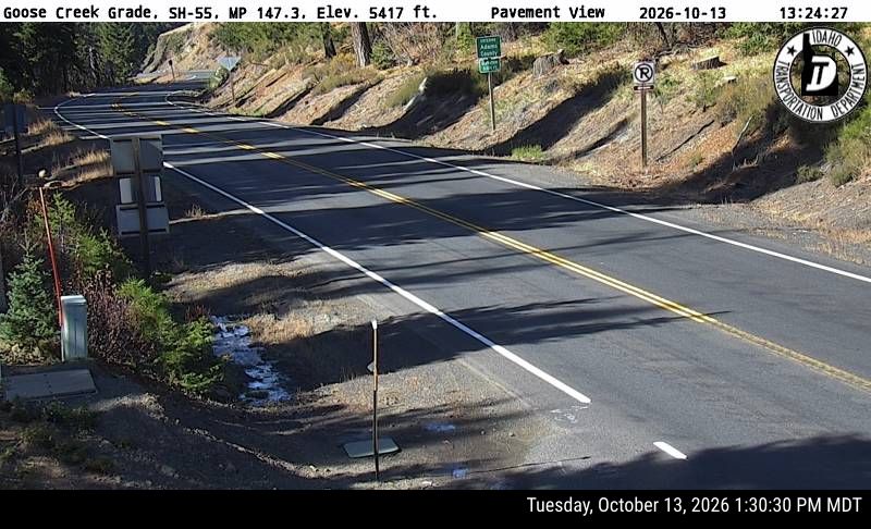 SH-55 Goose Creek Summit, view 3