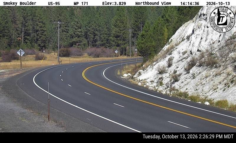 US-95 Smokey Boulder, view 1