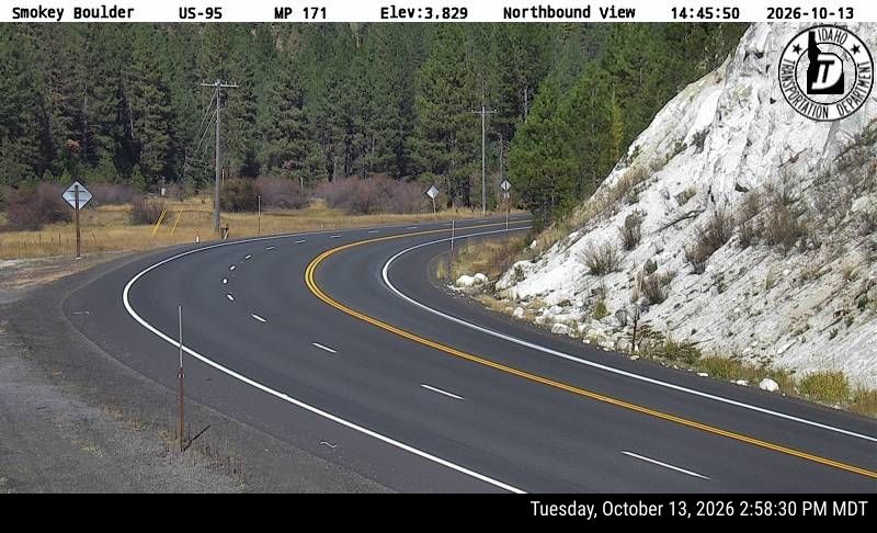 US-95 Smokey Boulder, view 1