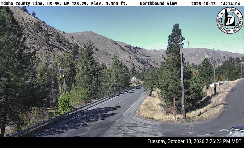 US-95 Idaho County Line, view 1