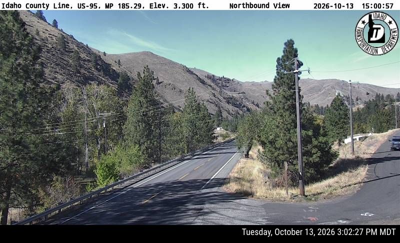 US-95 Idaho County Line, view 1