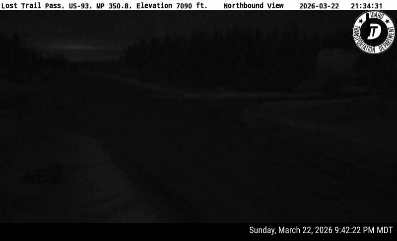 US-93 Lost Trail Pass live webcam