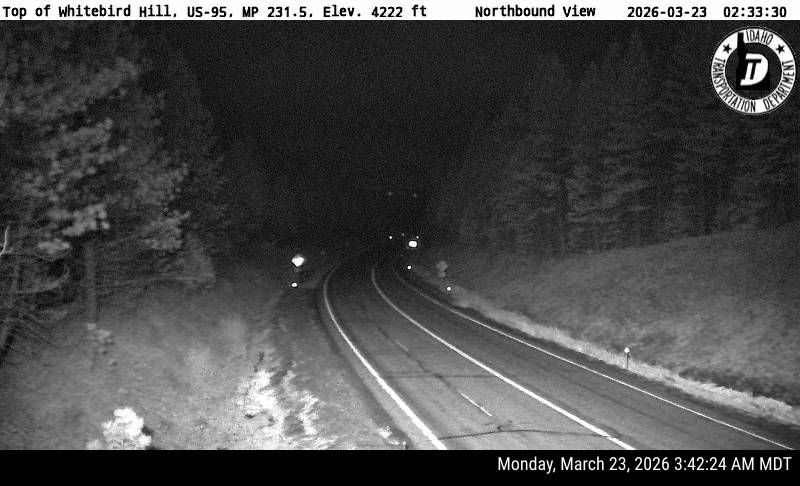 US-95 Whitebird Hill live webcam
